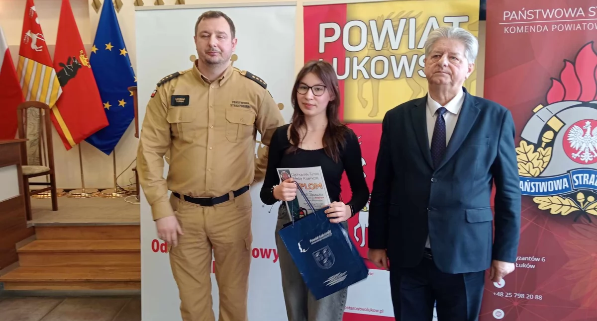 Młodzi mistrzowie wiedzy pożarniczej! Znamy zwycięzców powiatowego etapu OTWP w Łukowie