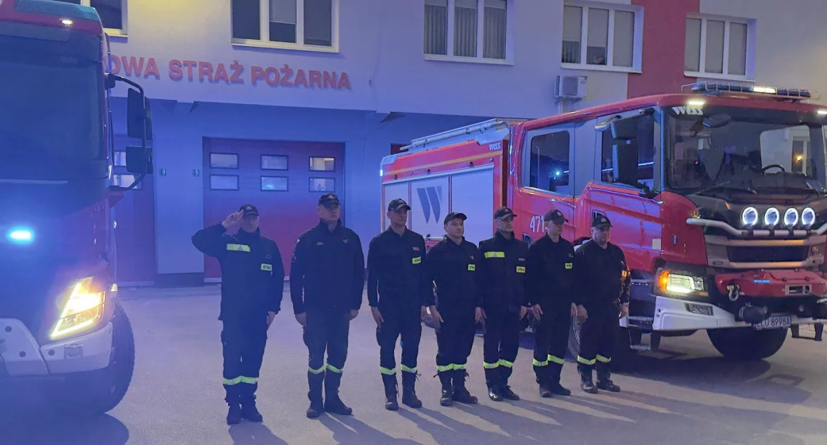 Tragedia podczas ćwiczeń! Strażak zginął w Kielcach – w Łukowie zawyły syreny