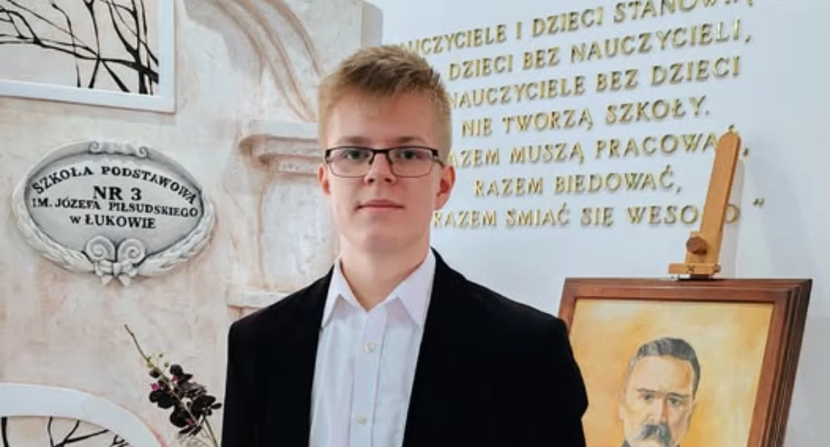 Młody geniusz chemii! Patryk Wais z SP3 w Łukowie laureatem prestiżowego konkursu