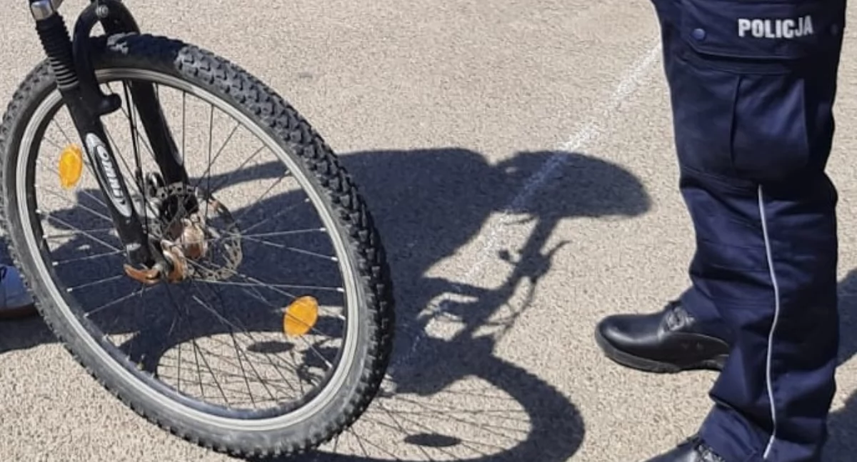 Pijany rowerzysta zatrzymany w Oszczepalinie! 69-latek z gminy Wojcieszków miał prawie promil alkoholu