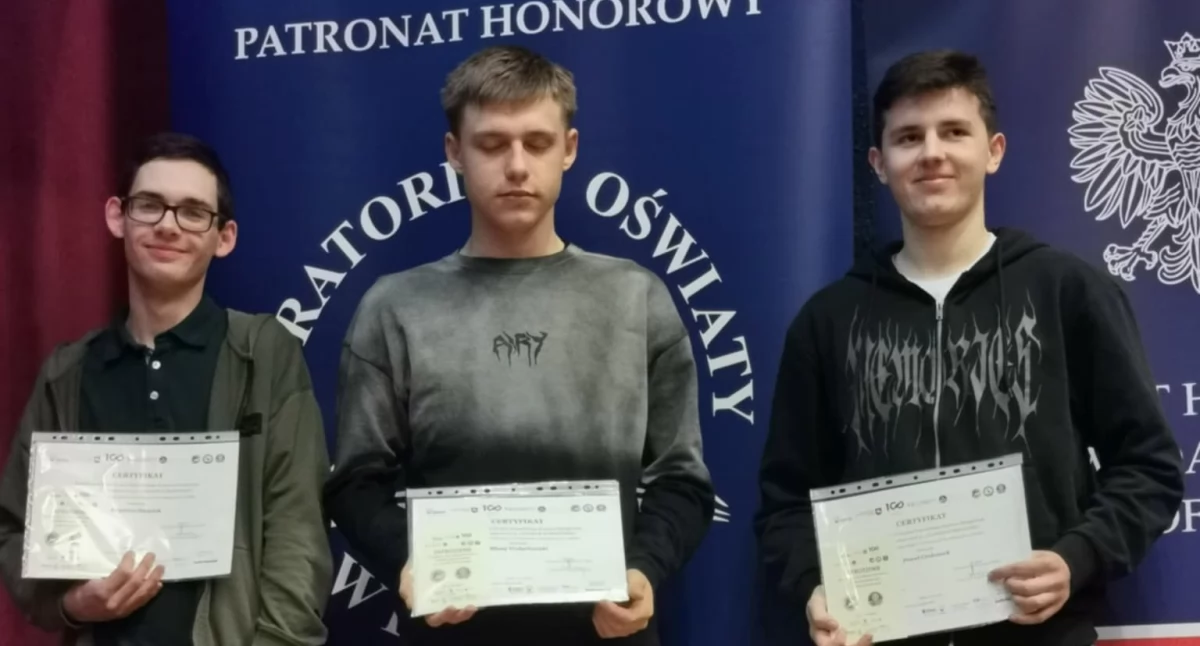 Paweł Czubaszek, Błażej Wałachowski i Krystian Onopiuk wśród najlepszych ekologów województwa!