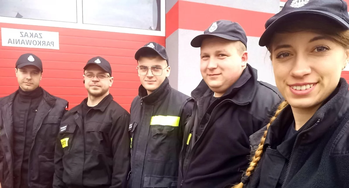Blisko 200 druhów w akcji! Strażacy z powiatu łukowskiego uczą się bezpiecznej jazdy
