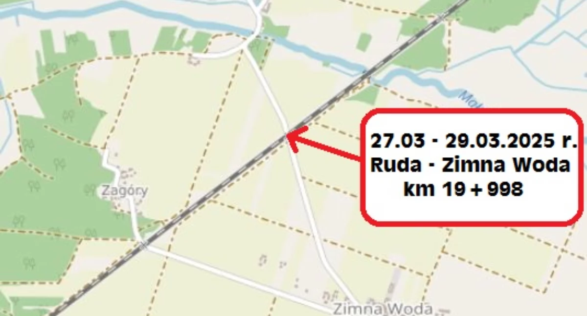 Zamknięcie przejazdu w Gminie Krzywda! Kierowcy muszą przygotować się na kolejne utrudnienia od czwartku