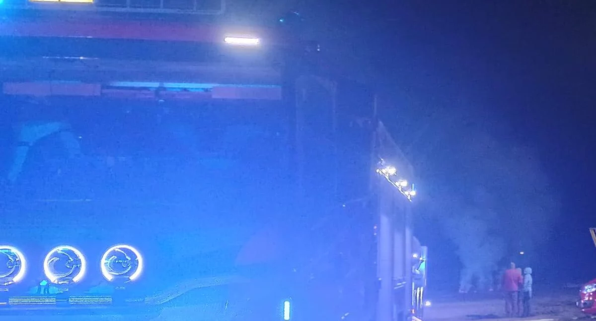 W ŁUKOWIE  NIEUŻYTKI PŁONĘŁY NICZYM ŻARZĄCA SIĘ PUSTYNIA!