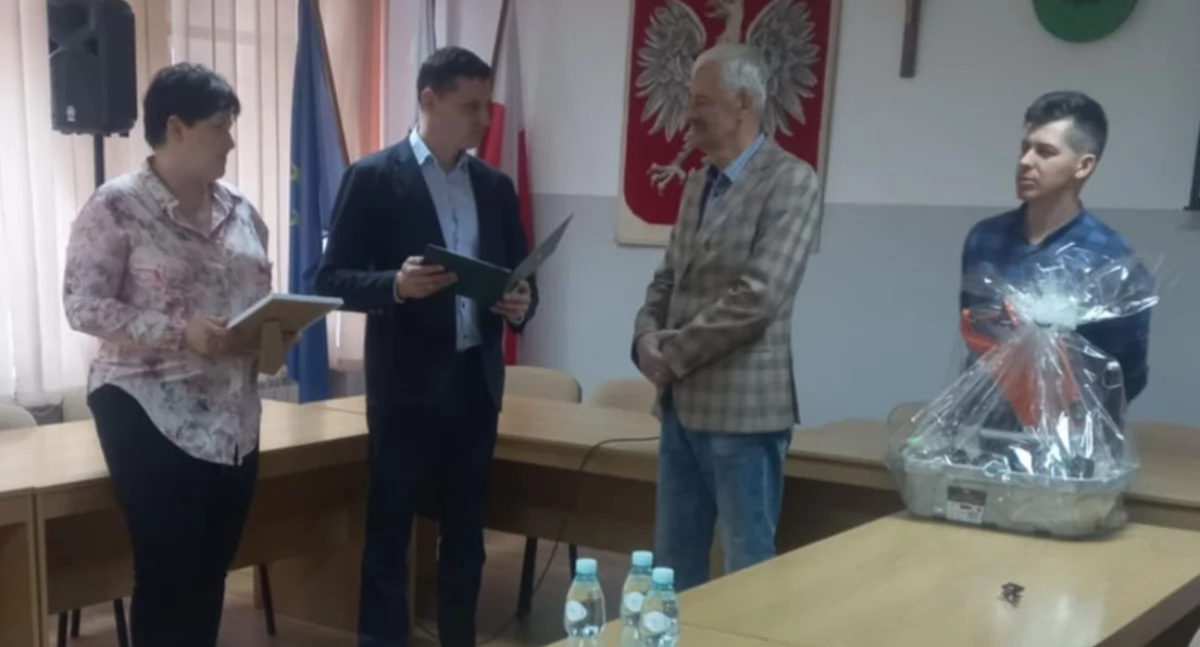 Mirosław Szekalis żegna się z Urzędem Gminy Trzebieszów po niemal 40 latach pracy