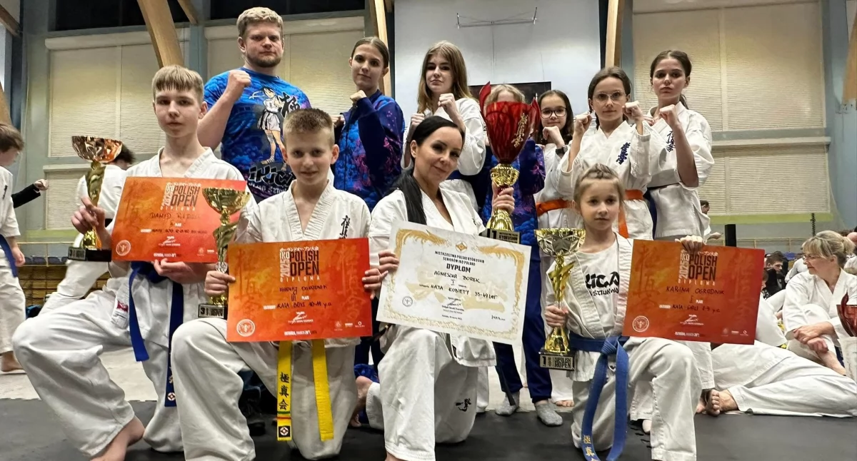Złoto dla Sensei Agnieszki Borek! Klub IKIGAI z sukcesami na największym turnieju Kyokushin w Polsce!