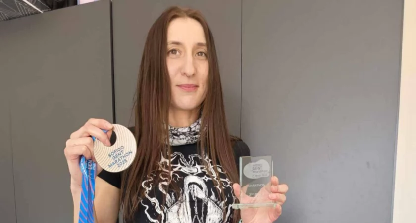 Klub Biegacza V-Max Adamów znów na podium, a Magdalena Pawlak zadziwia Europę!