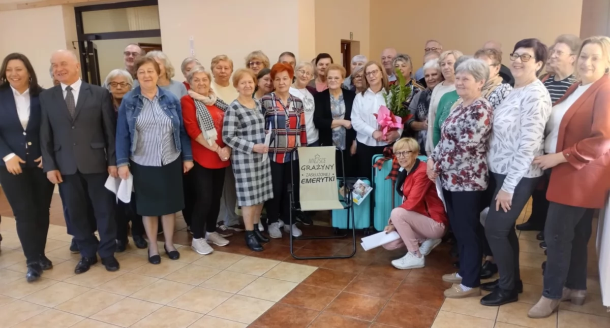 Z Klubu Seniora na emeryturę! Grażyna Dybciak żegna się po 3 latach pracy w Ryżkach