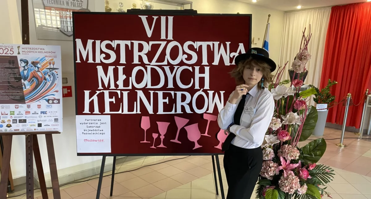 O krok od wielkiego sukcesu! Julia Jerzak niemal na podium w prestiżowych Mistrzostwach Młodych Kelnerów 2025!