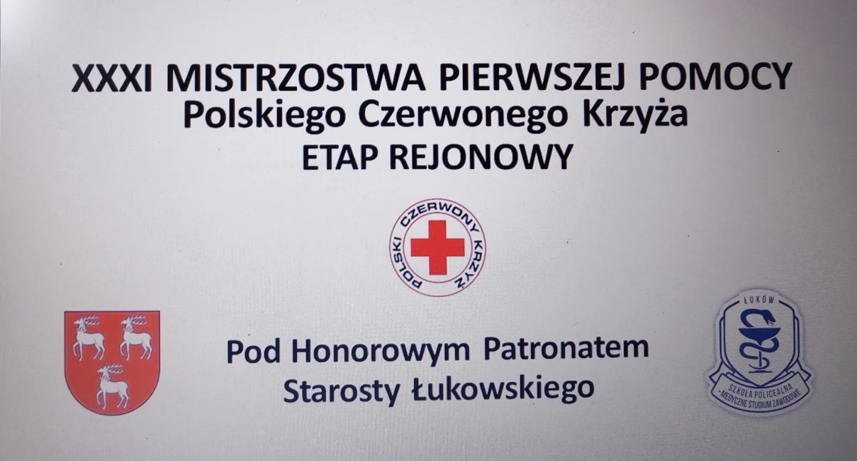Wielkie emocje w Łukowie! Zbliżają się Mistrzostwa Pierwszej Pomocy PCK