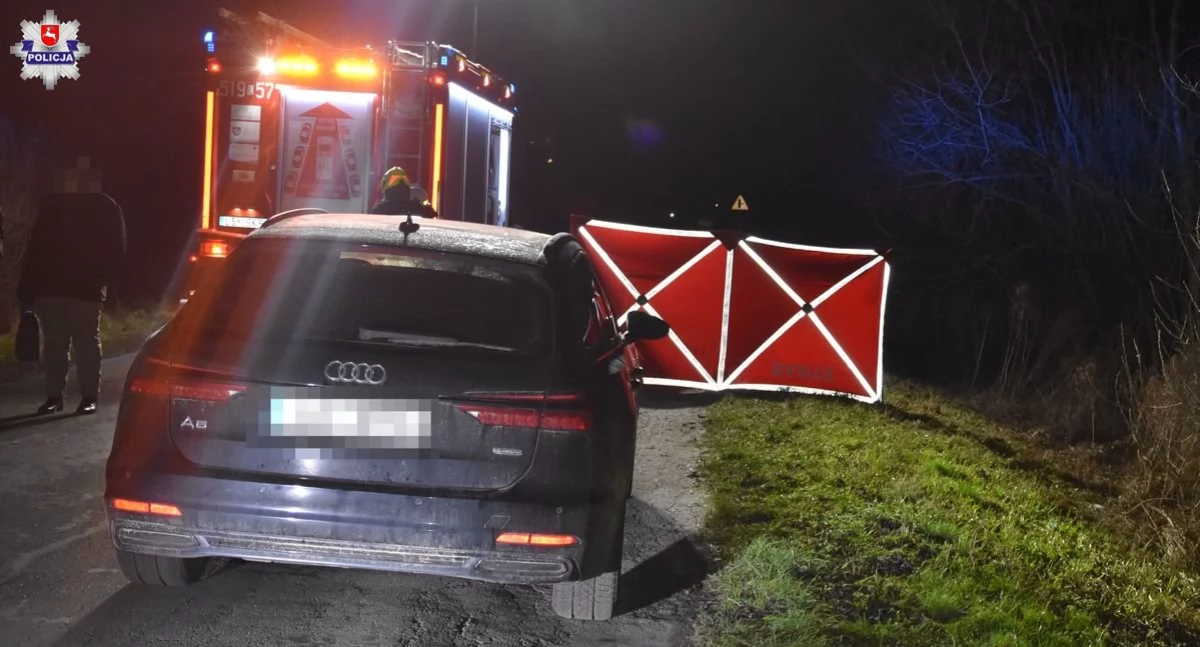 Mieszkaniec Łukowa zginął na drodze. Śledztwo wciąż trwa – nowe ustalenia ws. tragedii w Domaszewnicy