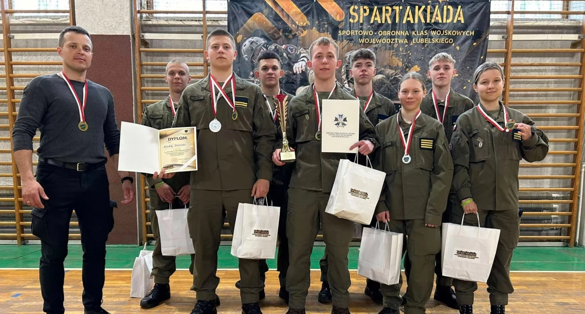 Kadeci z Radoryża Smolanego podbijają Wojewódzką Spartakiadę Sportowo-Obronną