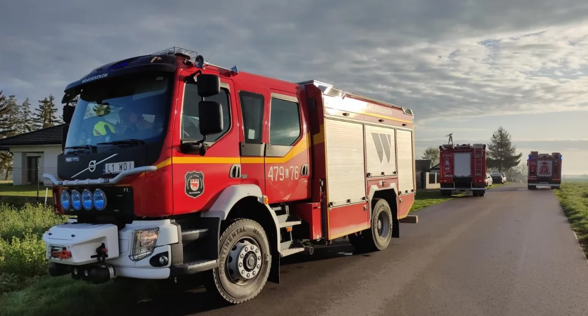 Alarm o 6:37! Ogień w kotłowni – szybka akcja służb w Ciężkiem