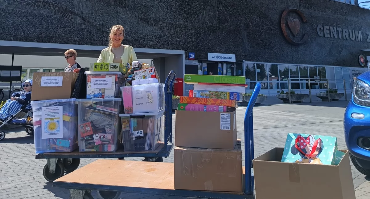 Dzieci z Centrum Zdrowia Dziecka z Warszawy wzruszone! Wielkopostna akcja z Łukowa przyniosła im ogromną radość