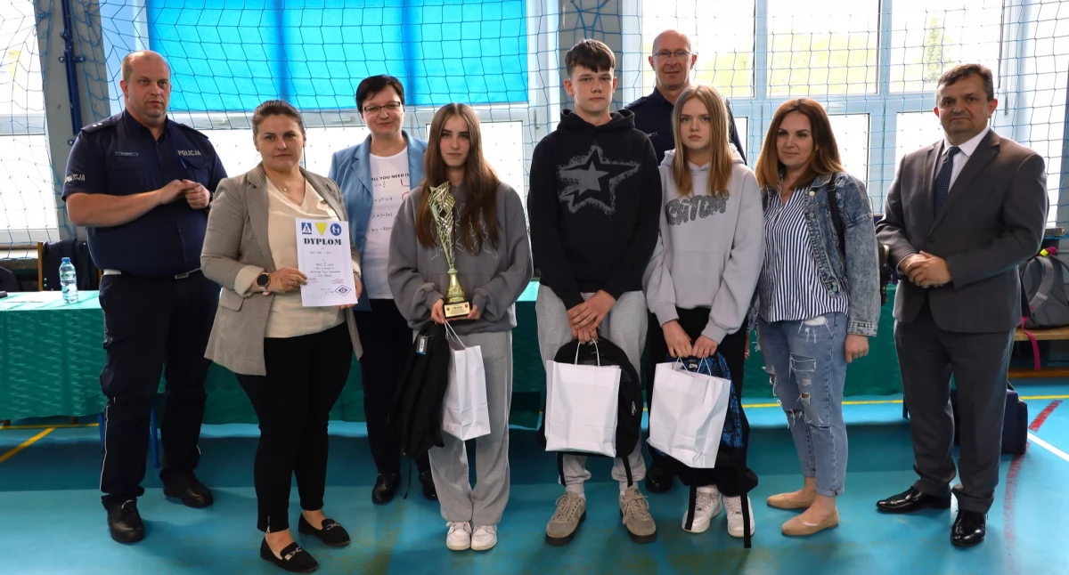 Ogólnopolski Turniej Bezpieczeństwa w Ruchu Drogowym w Łukowie. Uczniowie rywalizowali o nagrody