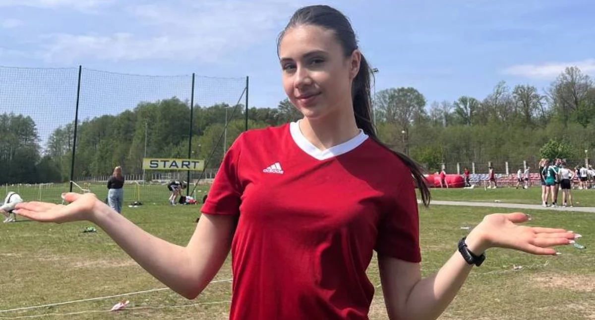 Patrycja Wysokińska z Adamowa w czołówce Finału Województwa Lubelskiego w biegach przełajowych!