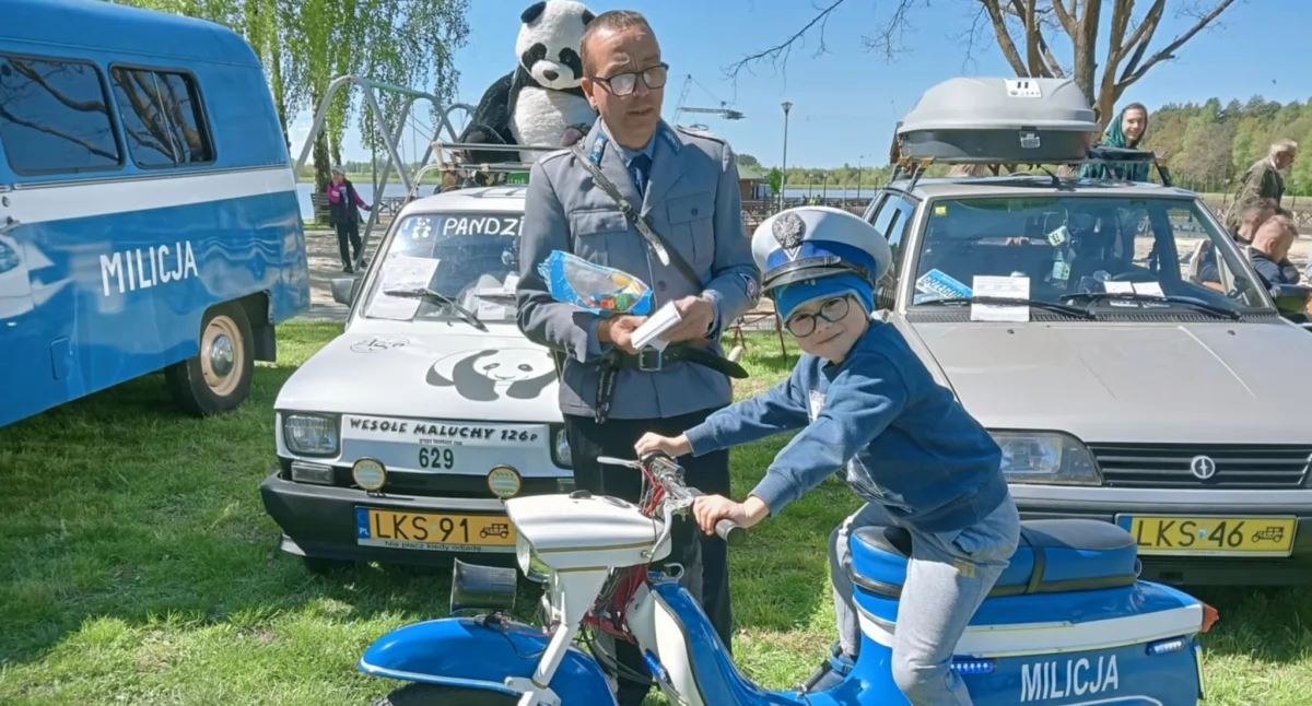 Motoryzacyjne szaleństwo w Łukowie! Klasyki PRL, Milicyjna Nyska i setki fanów nad Zalewem