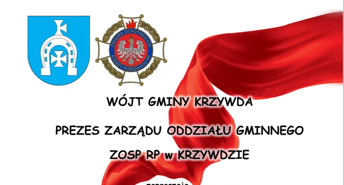 Strażacy i mieszkańcy gminy Krzywda uczczą rocznicę Konstytucji 3 Maja