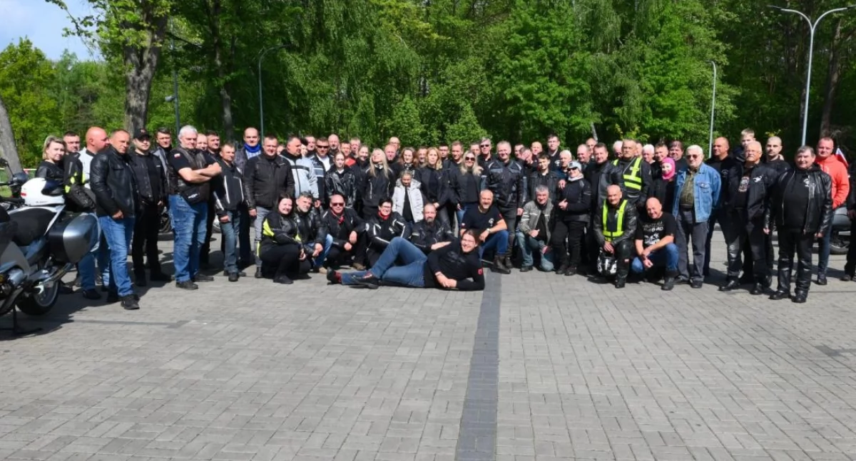 Motocyklowa Majówka w Łukowie. Święto pasji i patriotyzmu  (GALERIA)