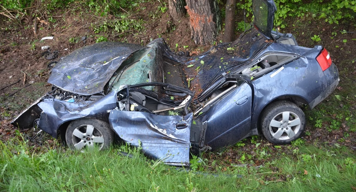 Tragiczny wypadek na DK63 w Nowych Okninach. Nie żyje 28-latek z powiatu łukowskiego
