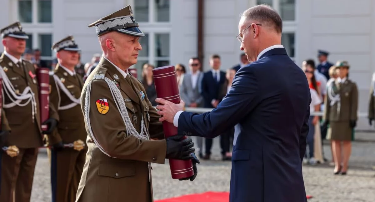 Generał brygady z wizytą w Lublinie. Gmina Adamów wśród gości uroczystości