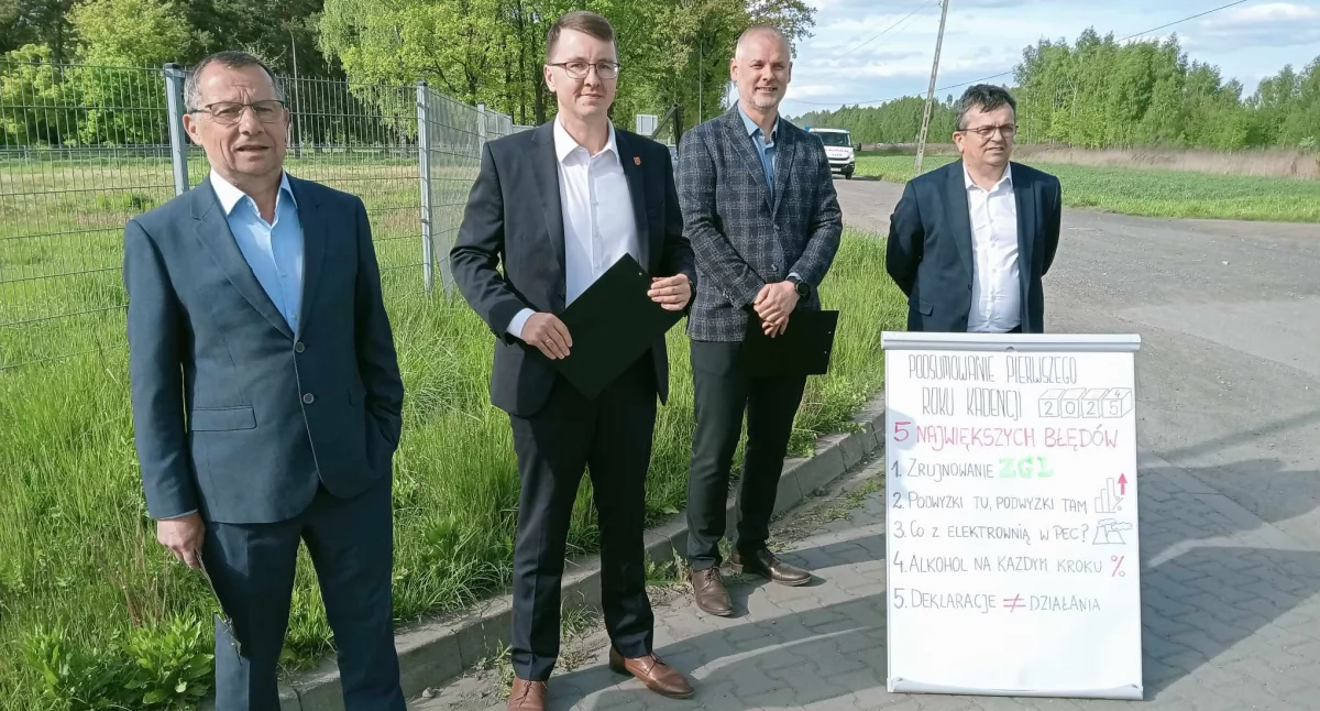 Łuków w kryzysie? Radni PiS podsumowali rok rządów burmistrza. „Nowy plan zamienił się w chaos”