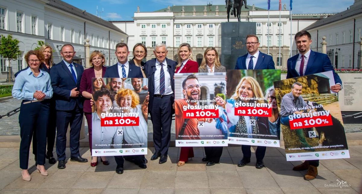 Łuków włącza się do ogólnopolskiej kampanii frekwencyjnej. Czy mieszkańcy zagłosują na 100%?
