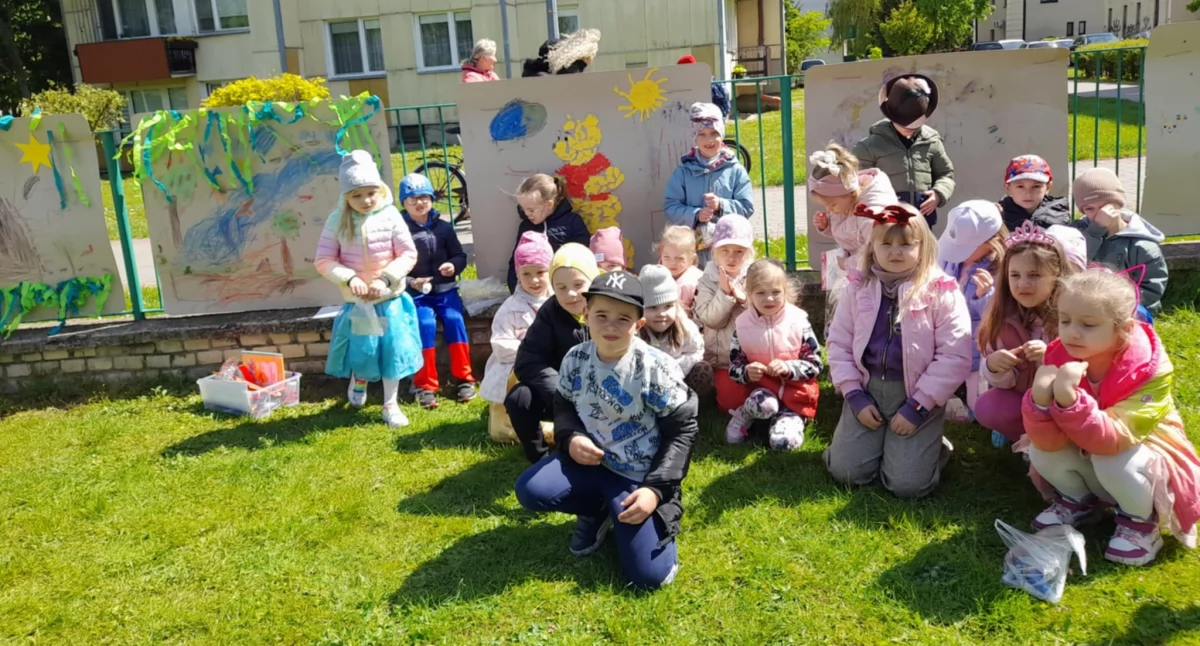 Dzieci z Łukowa stworzyły własne książki. Wyjątkowy piknik w Przedszkolu Nr 7 w Łukowie