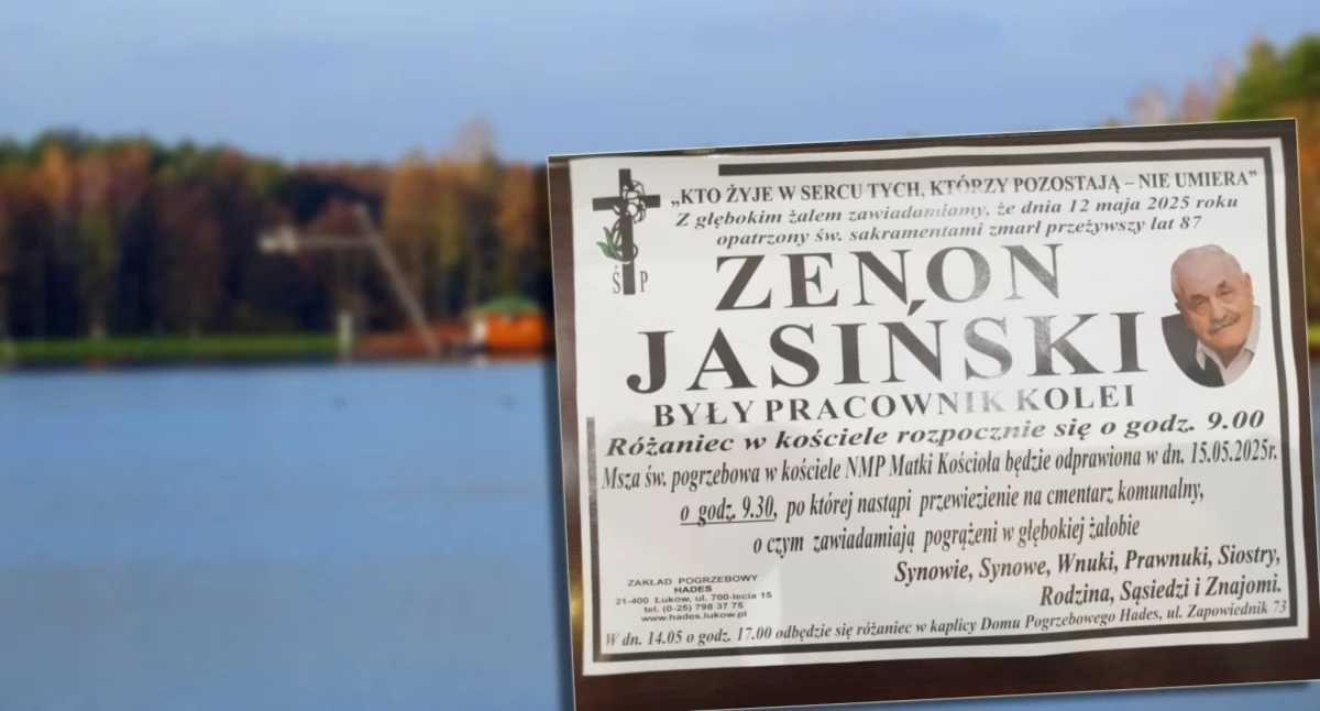 Nie żyje Zenon Jasiński, były prezes koła „Kolejarz” i współtwórca Klubu Wędkarza
