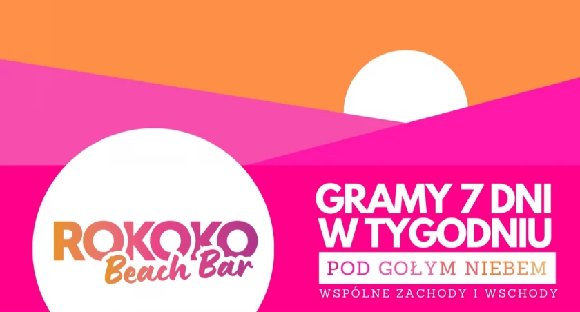 Rokoko Beach Bar już otwarty nad Zalewem Zimna Woda w Łukowie. Sprawdź, co oferuje