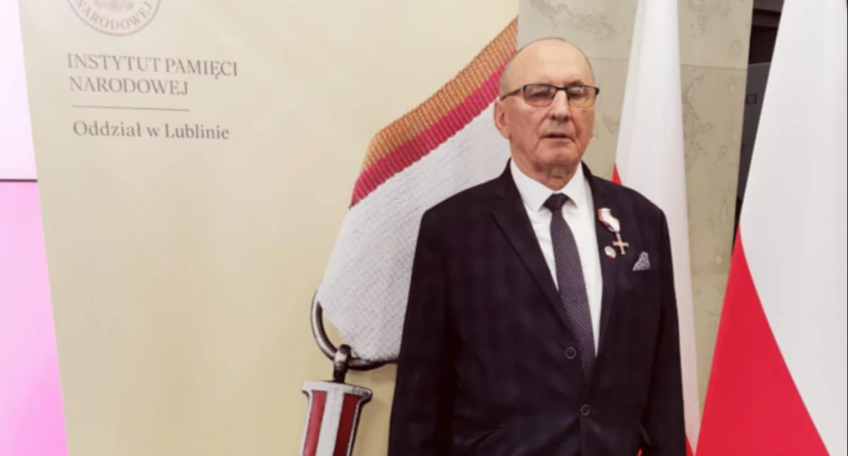 Krzyż Wolności i Solidarności dla Witolda Stępniewskiego z Łukowa. Prestiżowe wyróżnienie przyznane przez Prezydenta RP