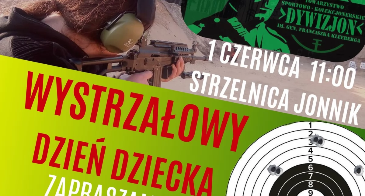 Wystrzałowa niespodzianka na Dzień Dziecka. Piknik strzelecki w Jonniku już 1 czerwca
