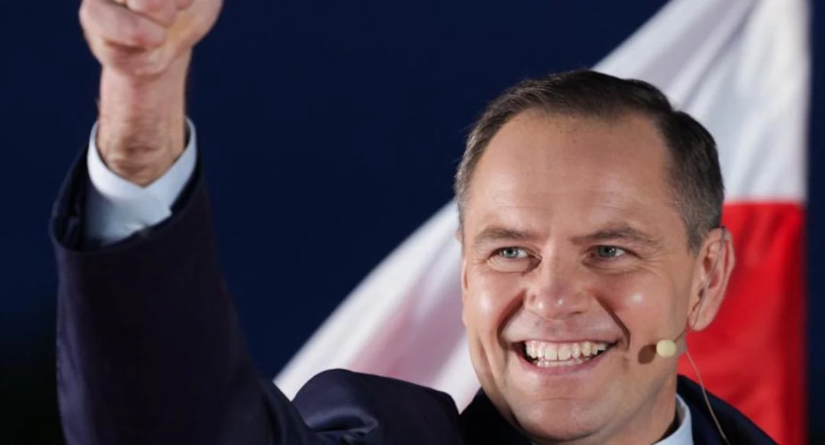 Karol Nawrocki deklasuje rywali w Stoczku Łukowskim. Trzaskowski daleko z tyłu