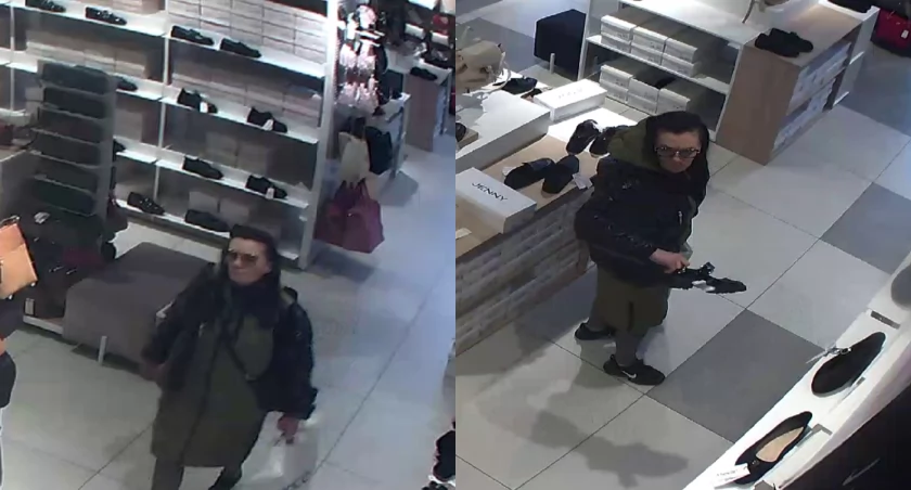 Szukają kobiety podejrzewanej o kradzież markowych butów i skarpet – rozpoznajesz ją?