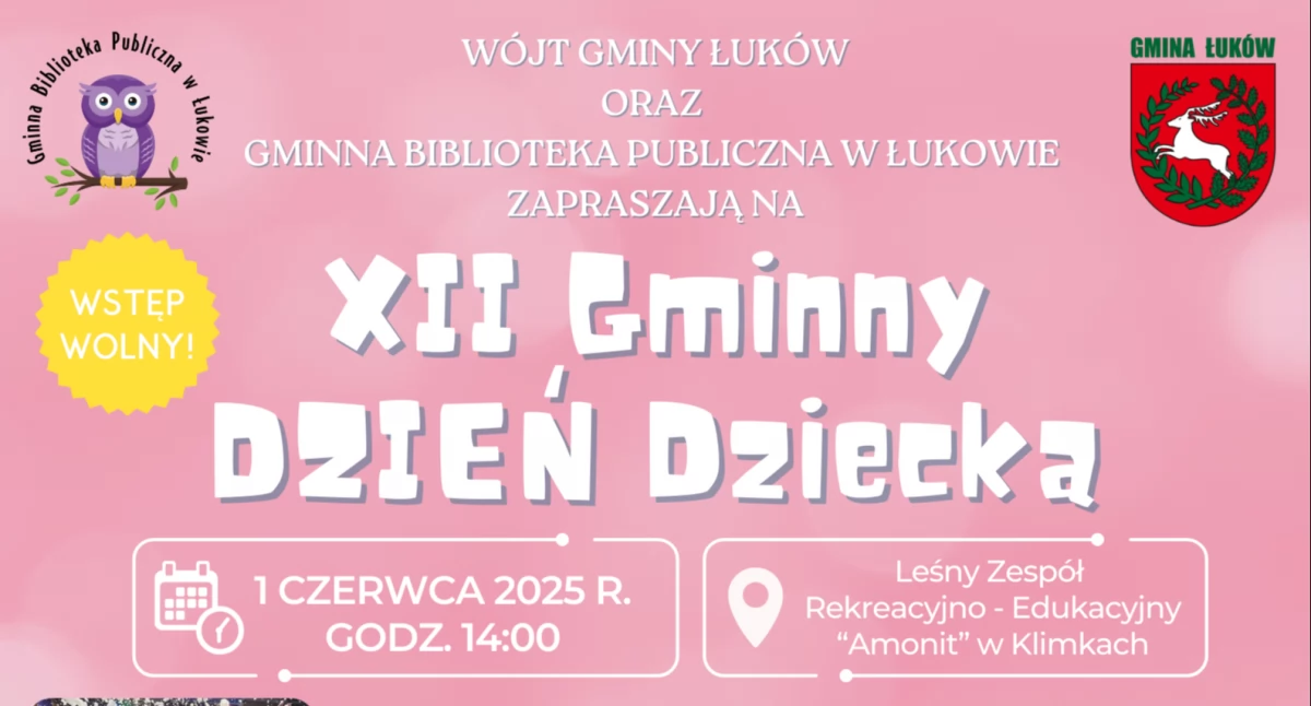 Dzień Dziecka w gminie Łuków. Darmowe atrakcje, pokaz iluzji i występy artystyczne