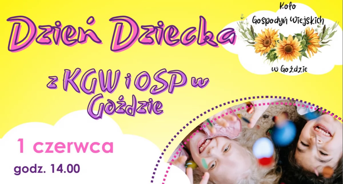 Dzień Dziecka w Goździe – dmuchańce, ognisko i mecz KGW vs OSP. Sprawdź, co czeka dzieci 1 czerwca