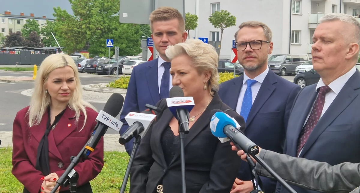 Posłanka Barbara Lisowska w Łukowie: Samorządu nie da się nauczyć w miesiąc
