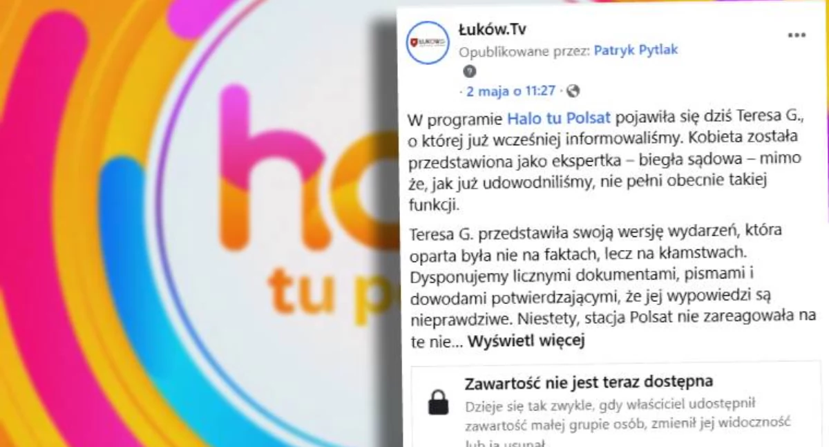 Materiał Polsatu zniknął z sieci. Rodzina Julii wcześniej wzywała do jego usunięcia