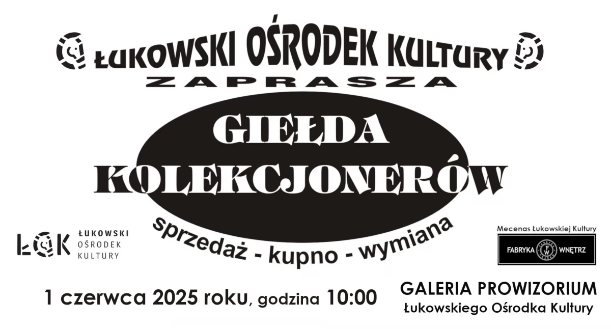 Tysiące staroci w jednym miejscu. Łukowski Ośrodek Kultury zaprasza na Giełdę Kolekcjonerów
