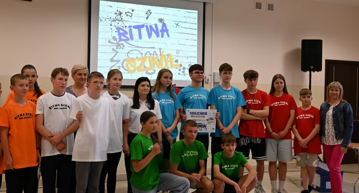 Zacięta rywalizacja uczniów w Gminie Stanin. Bitwa szkół wyłoniła zwycięzców