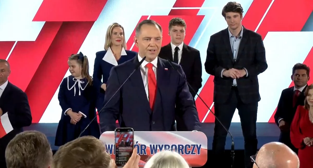 Karol Nawrocki po przegranej: „Nie daliśmy się złamać” 