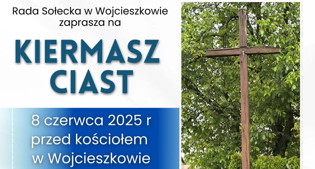 Domowe ciasta w szczytnym celu. Kiermasz przed kościołem w Wojcieszkowie już w niedzielę