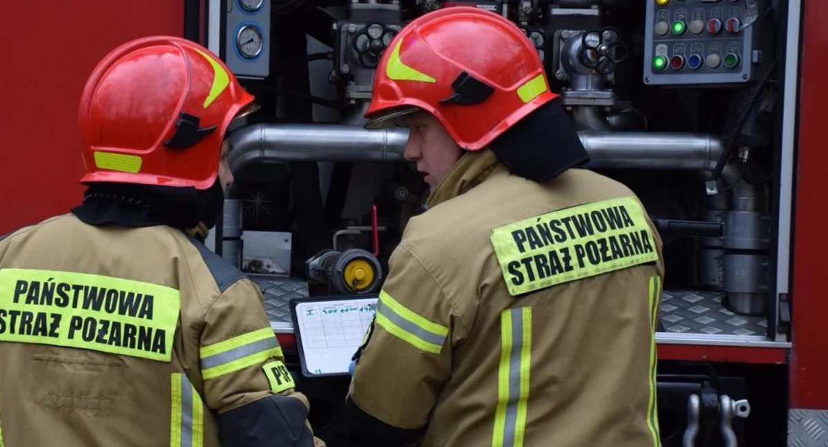 Alarm pożarowy w Łukowie! Akcja straży na Przemysłowej przyciągnęła uwagę mieszkańców