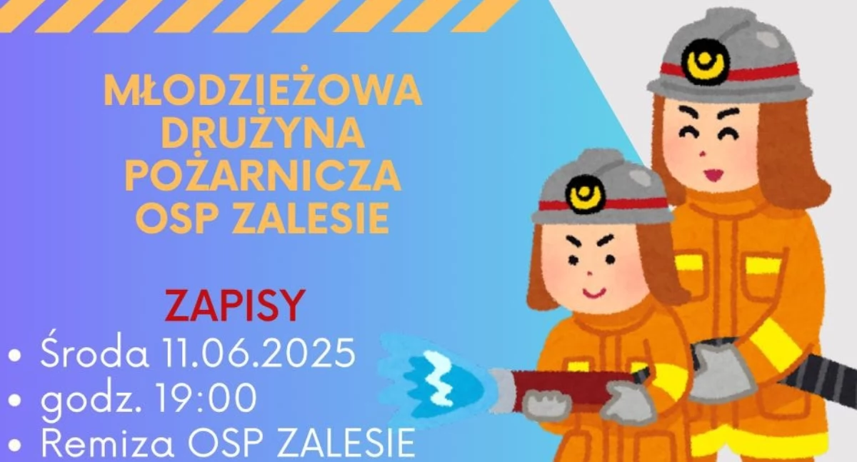 Strażacy szukają młodych ochotników. OSP Zalesie otwiera nabór do MDP