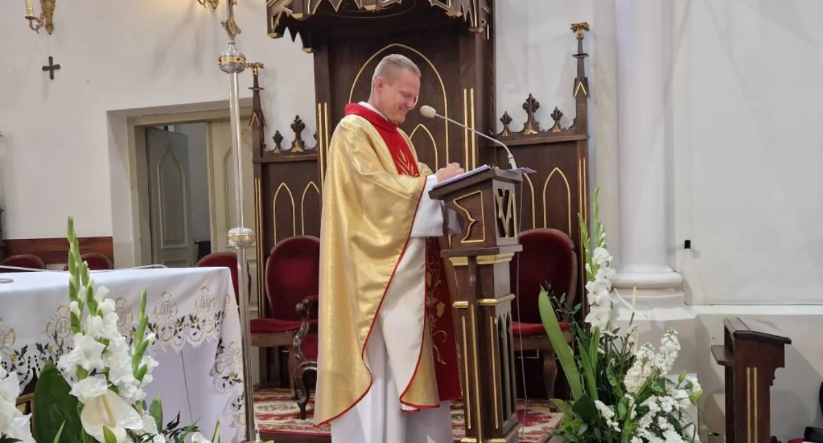 Cała parafia z jednym przesłaniem dla ks. Piotra. Tego jubileuszu długo nie zapomną.