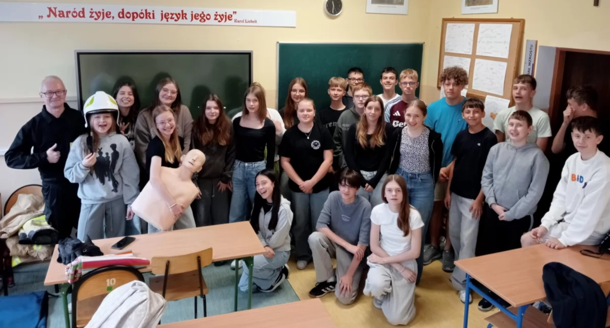 Gdy Tata wchodzi do klasy w mundurze... Niezwykła lekcja w 
