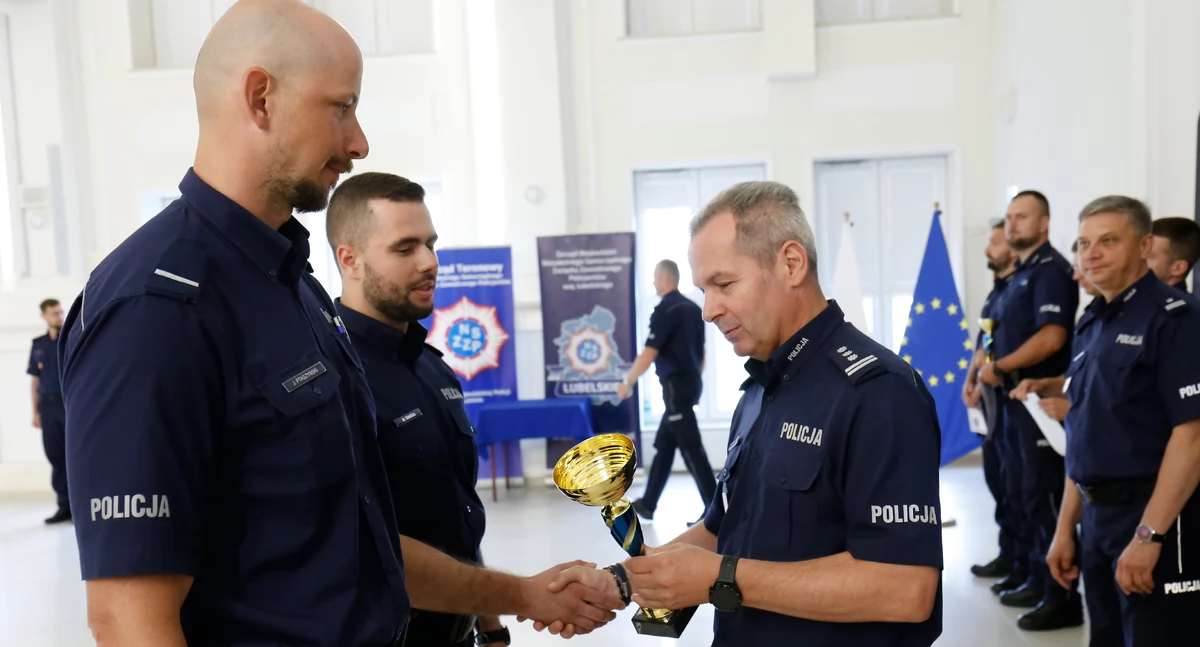Nie mieli sobie równych. Policjanci z Łukowa zdominowali wojewódzki turniej