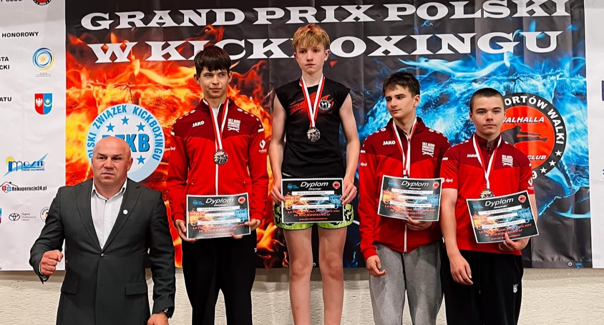 17 medali dla KSW Łuków! Kickboxerzy zdominowali Letnie Grand Prix Polski