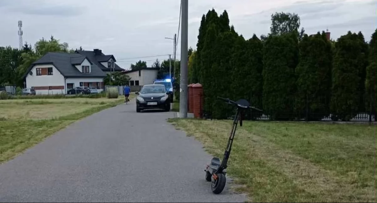 15-latka w stanie ciężkim po wypadku na hulajnodze elektrycznej. Policja: jechała bez kasku