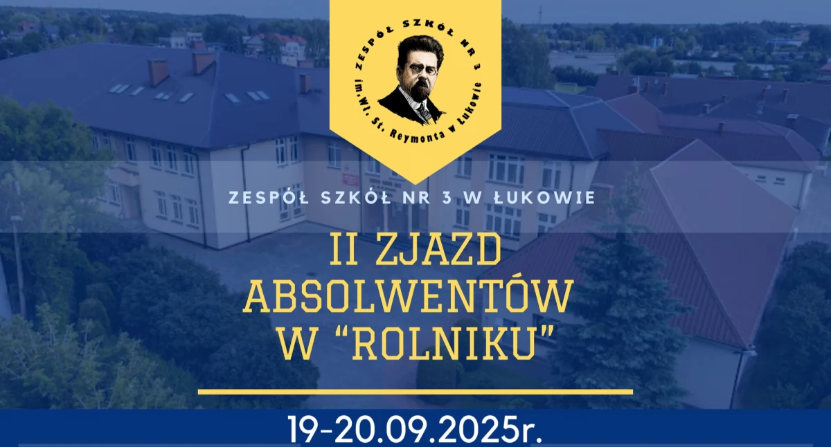 II Zjazd Absolwentów „Rolnika” coraz bliżej. Szkoła w Łukowie zaprasza byłych uczniów